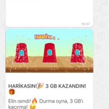 Turkcell BİP Uygulamasında İnternet Paketi Sorunu