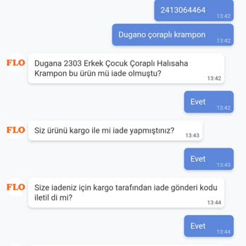 FLO Ayakkabı FLO İade Edilen Ürünün