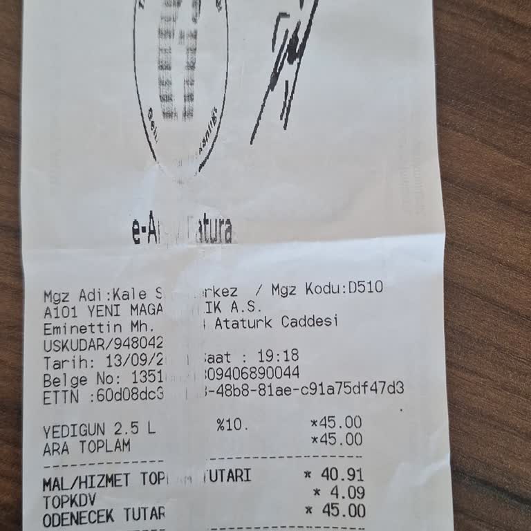 A101 Kasiyer İn Anlayışsız Olduğu Ve Kaba Ve İş Bilmezliği