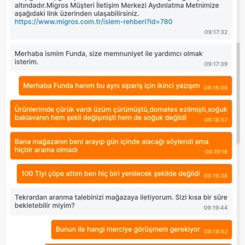 Ayıplı Mal Satan Migros