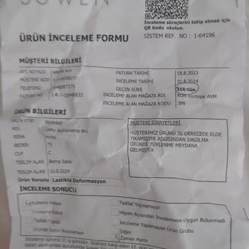 Suwen Sütyen Dağıldı Tülerdi