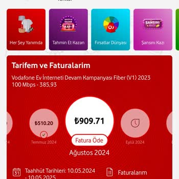 Vodafone Net İade Modem İçin Haksız Fatura Kesintisi
