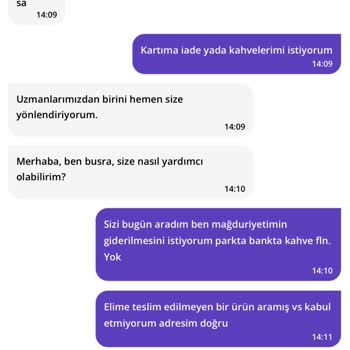 Getir Yalan Söyleyen Firma