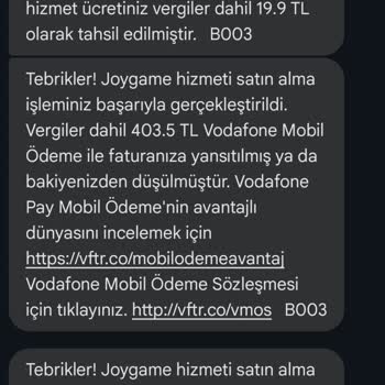 Vodafone Pay Güvenlik Açığı Yüzünden Hesabımdan 2000 Lira Para Çekildi
