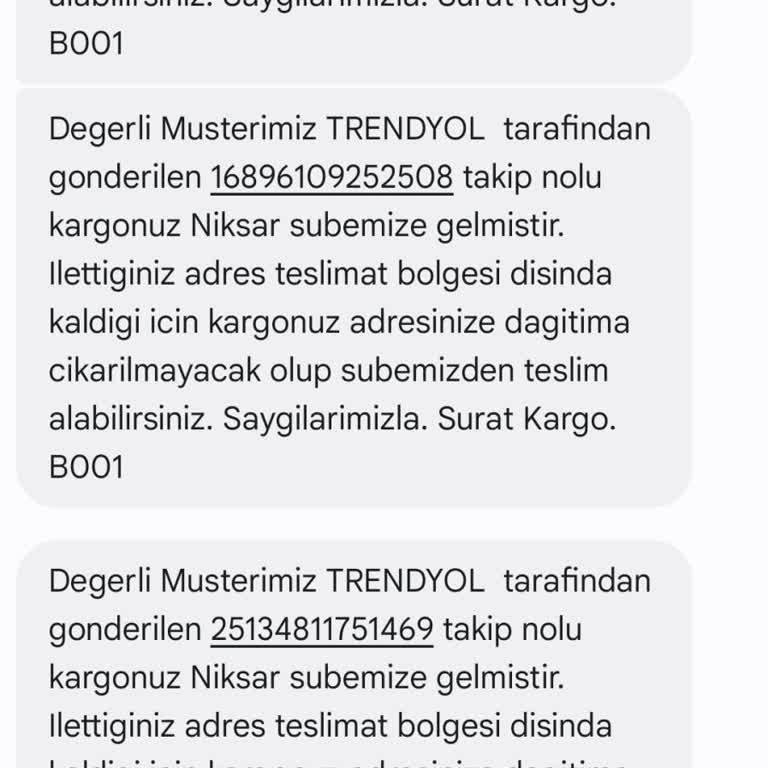 Trendyol Neden Niksar Şubesi?!