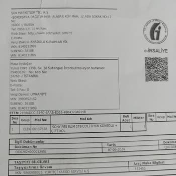 Sony Ps5 Arızalı Ürün Şok Market