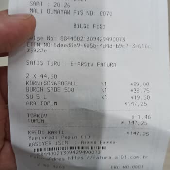 A101 Çalışanınızın Kötü Üslubu Ve Saygısız Davranışı