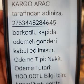 Körfez Bilişim Kargo'dan Yanıltıcı Mesaj Ve Kapıda Ödeme Sorunu