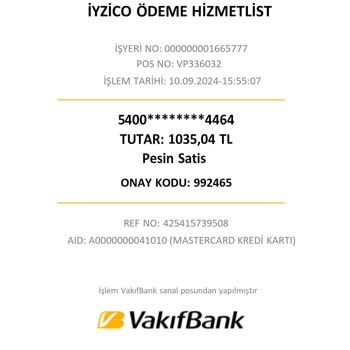 Kasentra Ürünümü Yollamıyor Bilgi Vermiyor.