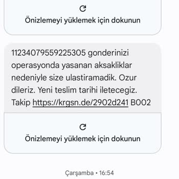 D&R Ve Kargomsende Siparişimi Teslim Edemedi