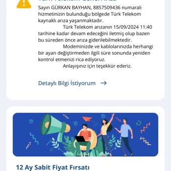 TurkNet 1 Aydır İnternetim Arızalı Ve Servis Bile Gelmiyor