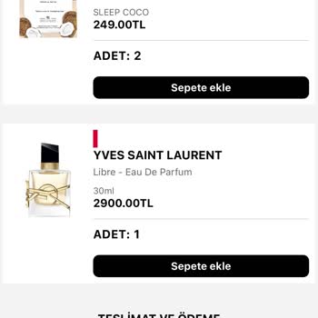 Sephora Libre Hayal Kırıklığı