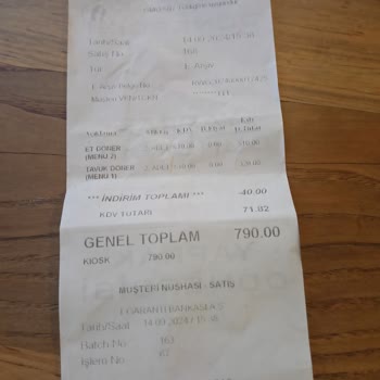 Yaprak Dönercisi Ankara'da Tavuk Dönerde Tüy Problemi