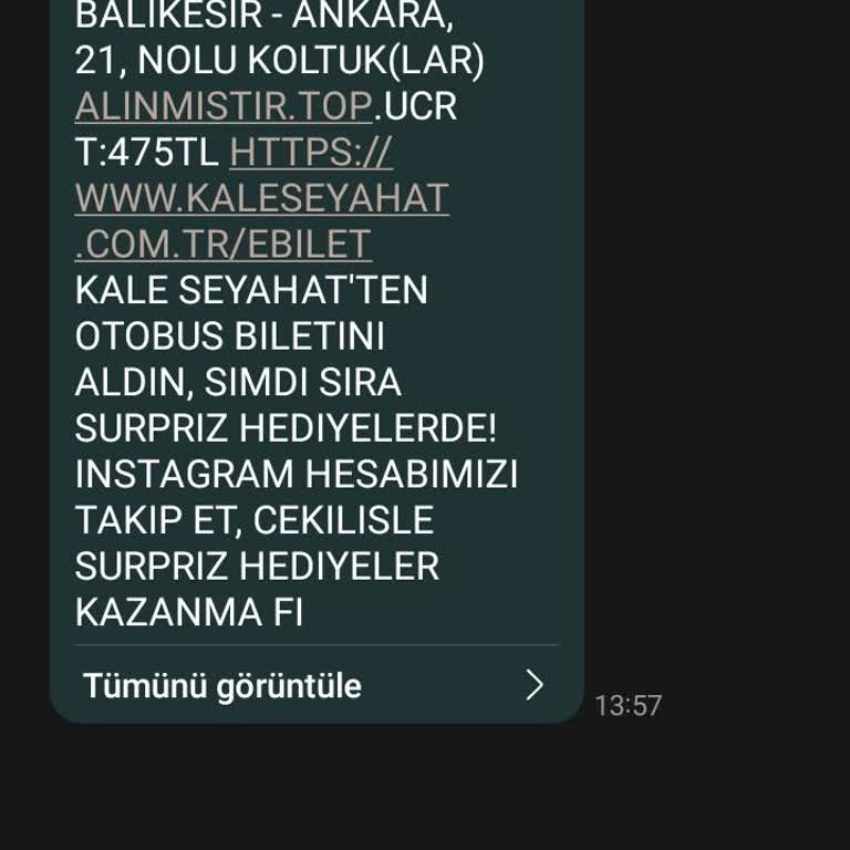 Kale Seyahat Ücret İadesi, Zararımın Karşılanması