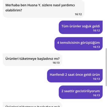 Getir Üzerinden Verilen Derince Popeyes Soğuk Ve Hatalı Ürün