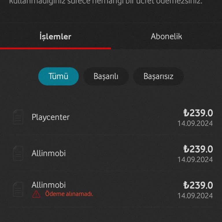 Playcenter Onaysız Üyelik Ve Haksız Ücretlendirme