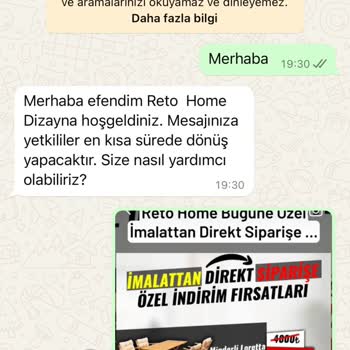 Reto Home Yanıltıcı Satış Ve Ücret İadesi Sorunu