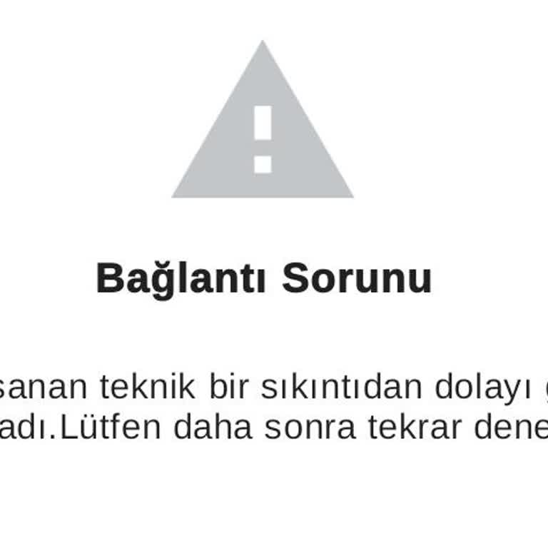 E-Devlet (Turkiye.gov.tr) Sürekli Sistem Hatası Alıyorum