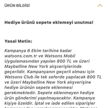 Watsons Yaptığı Kampanyanın Arkasında Durmuyor