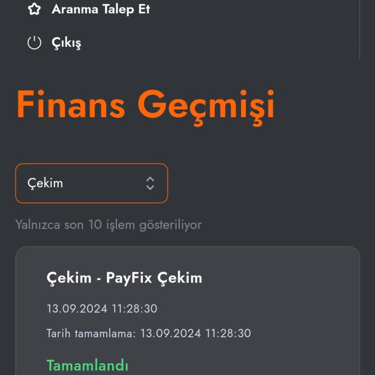 Bet Vizit Hesabımdan İzinsiz Para Çekimi