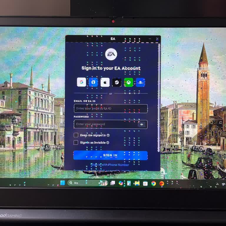 Lenovo Bilgisayar Lenovo Ideapad Gaming 3 Laptop Ekran Donması Ve Karıncalanması