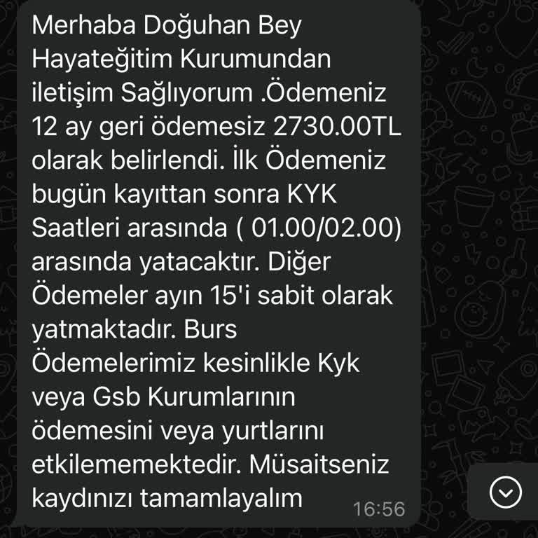 Hayat Eğitim Vakfı (Burs Başvuru) Hayat Eğitim Kurumu Adıma Olan İşlemlerden Sorumluluk Kabul Etmiyorum