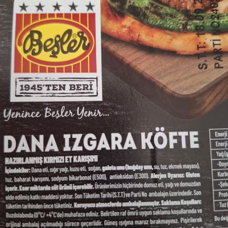 Beşler Köfte'nin Yanıltıcı Et İçeriği