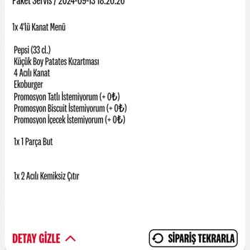 KFC Umarım Acilen Yemek Firmasi Şirketi Olduğunu Hatırlar
