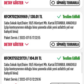KFC Umarım Acilen Yemek Firmasi Şirketi Olduğunu Hatırlar