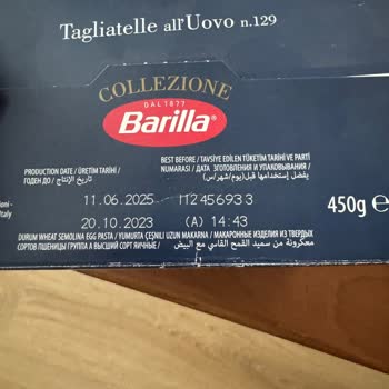 Kozyatağı Carrefour AVM Barilla Makarna İçinden Kurt Çıktı: Büyük Hayal Kırıklığı