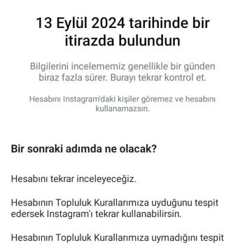 Instagram Kimlik Doğrulaması Hata Veriyor