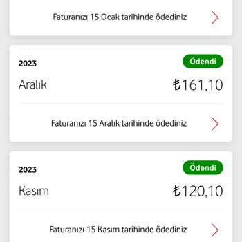 Vodafone'dan Sürekli Artan Fatura ve Yanıltıcı Bilgilendirme