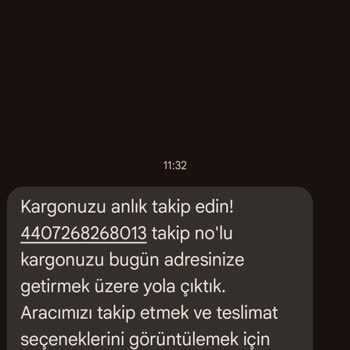 Aras Kargo Orhangazi Şubesin Paketi Getirmeden Teslim Edildi Gösterdi