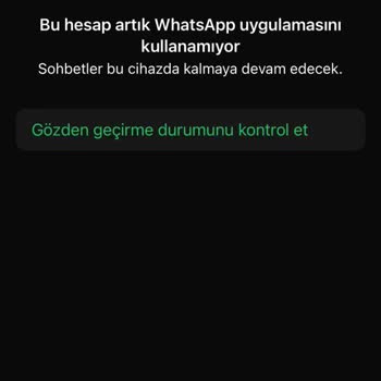 WhatsApp WP Grup Kurarken Kapatıldı