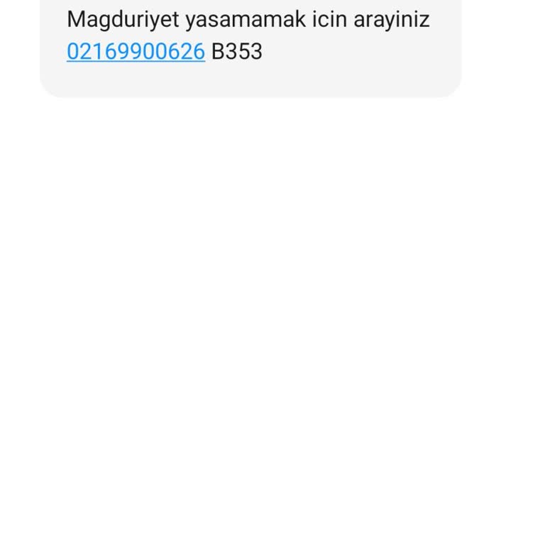 E.UZLASMA (SMS) E. Uzlaşma Şikayet Var
