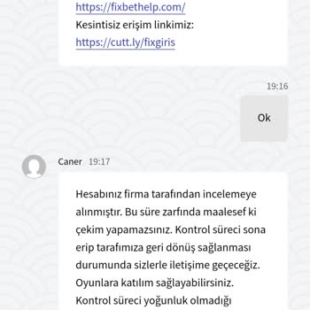 Fixbet Sitesinde Ödeme Sorunu Ve Çevrim Şartları