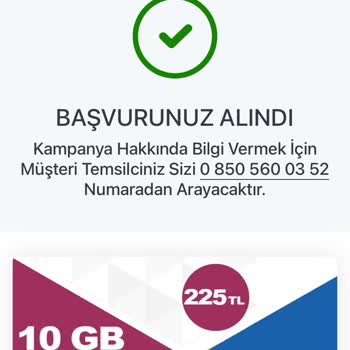 Türk Telekom 0850 560 03 52