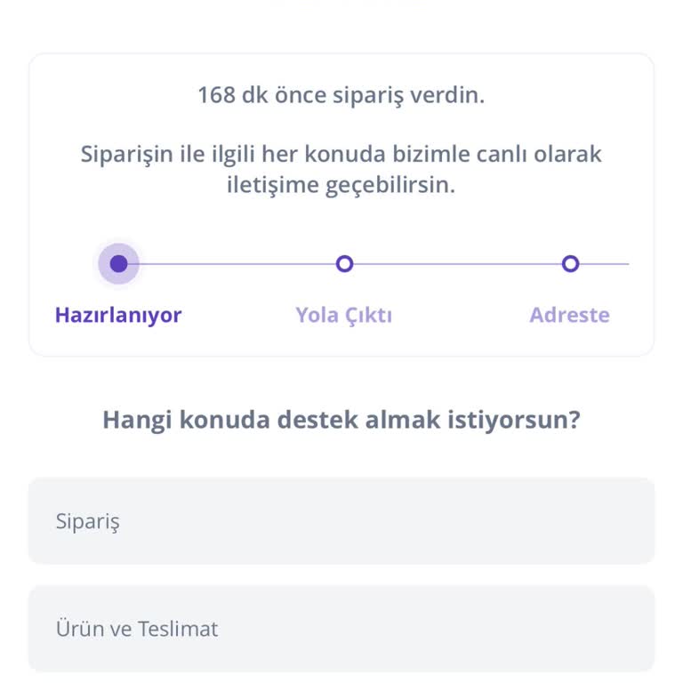 Getir 168 Dakikadan Fazla Gelmeyen Sipariş