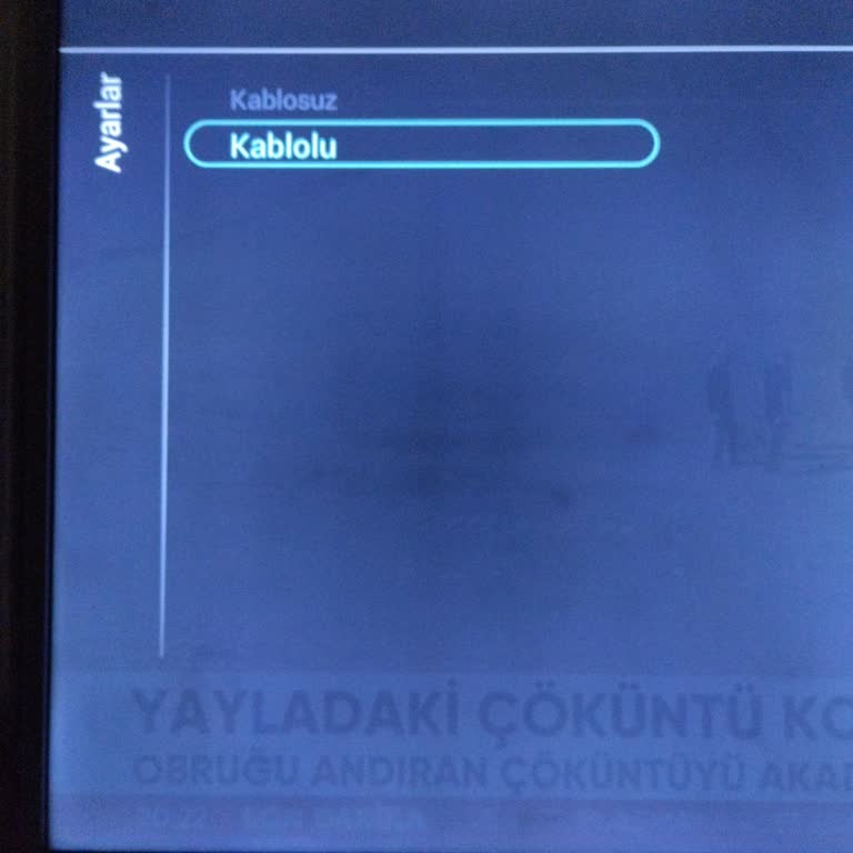 PHILIPS TV Kablosuz Ağ Butonu Devre Dışı