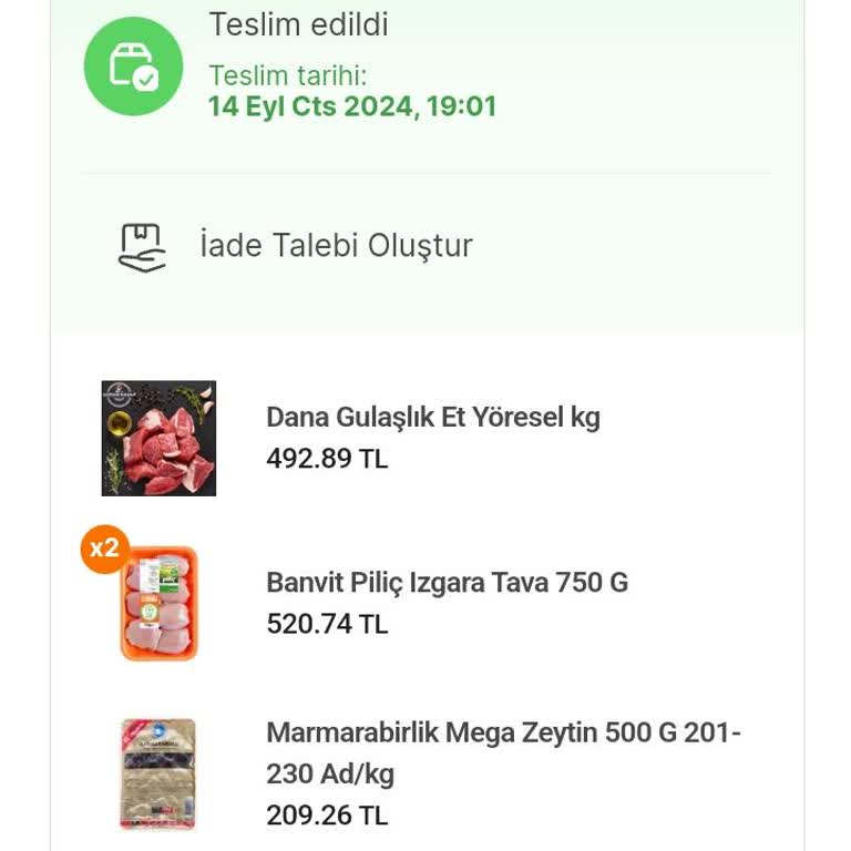 Migros'un Siparişi Zil Çalmadan Ortalığa Bırakması