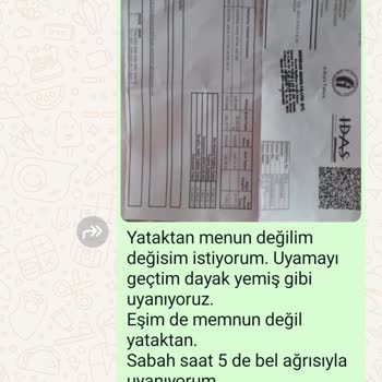 İdaş'ın Yatak Memnuniyeti Garantisi Yalanı
