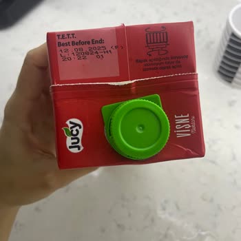 BİM Jucy Meyve Suyunda Toprak Çıkması