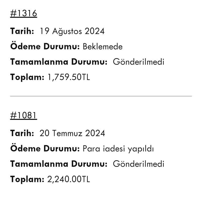 Reydeko Halı Para İademi İstiyorum