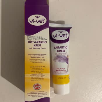 Vi-Vet Tüy Sarartıcı Paketi Şişti