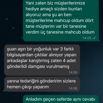Trendyol Zifona Kuzey Oto Çadır Mağdur Etti Bizi