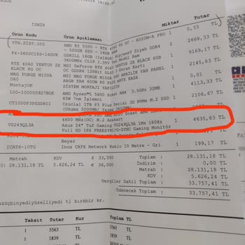 Vatan Bilgisayar Monitör Ölü Piksel