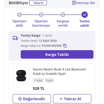 Xiaomi Bluetooth Kulaklık Bozuk Mal