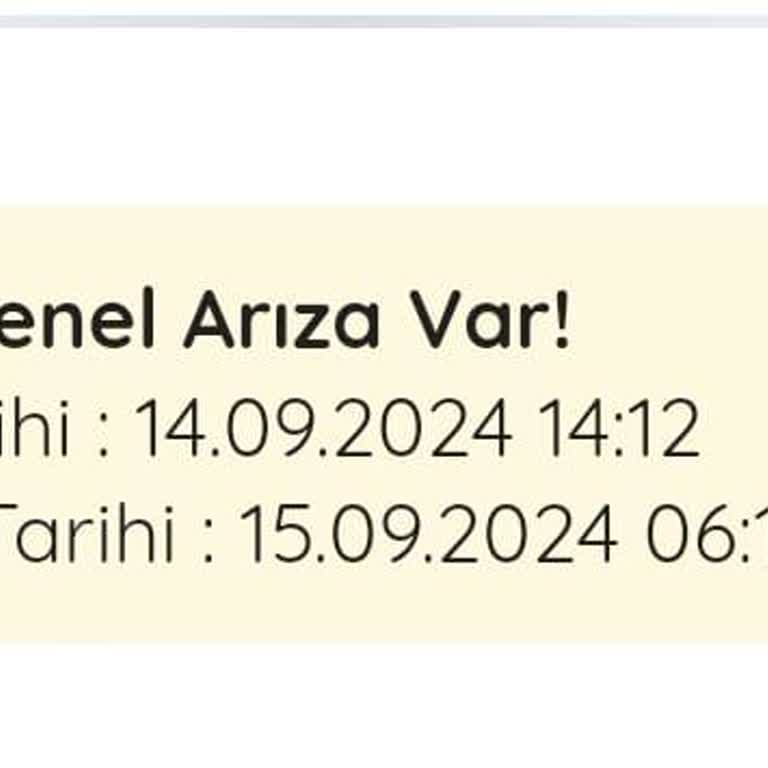 Türk Telekom İnternet Genel Arıza Sorunu