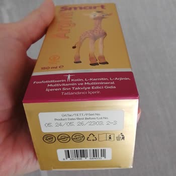 Argivit Smart Şurup Tortulu, Çok Ekşi Ve Çok Ağır Bir Kokusu Var