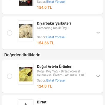 Trendyol Birtat Yöresel Yayık Köy Yağı Diye Margarin Satıyor.